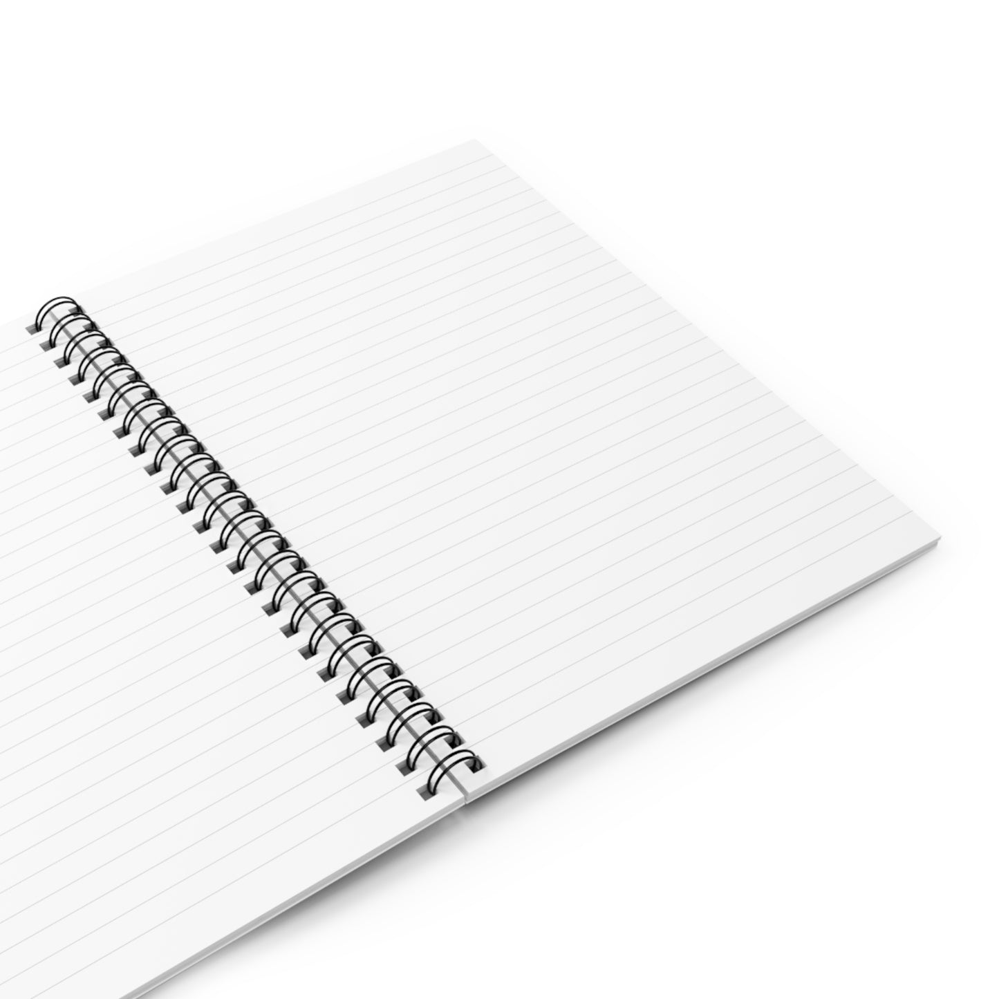Personalized Luna Spiral Notebook — Cute Rainbow Girl Ruled Journal
