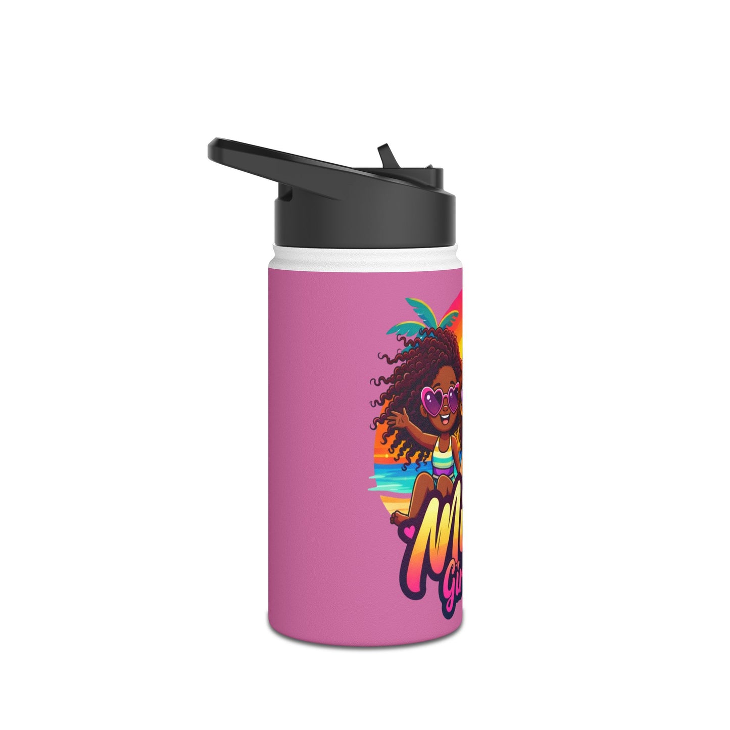 Stainless Steel Water Bottle, Standard Lid